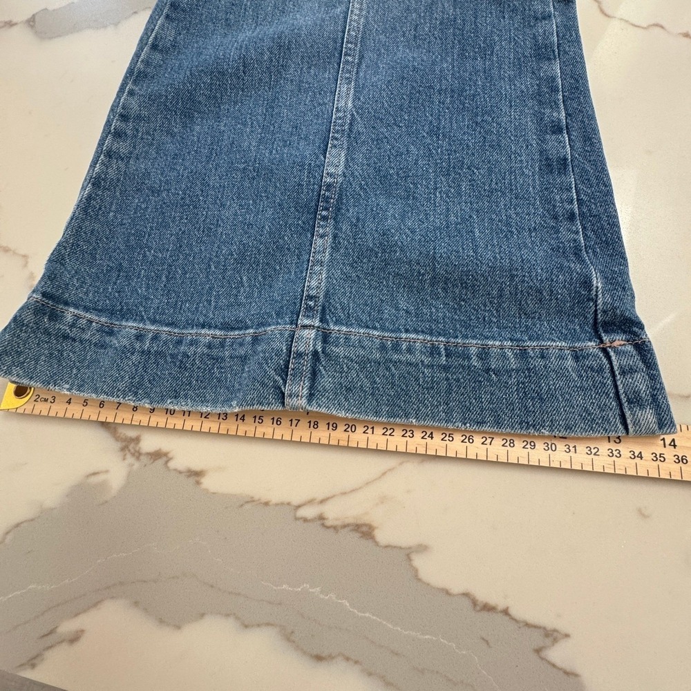 Social Tourist A&F Cargo Jeans Womens 11R W30 Ultra High Rise Wide Leg Baggy NEW - Picture 6 of 16
